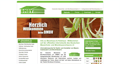 Desktop Screenshot of blockhausverband.de